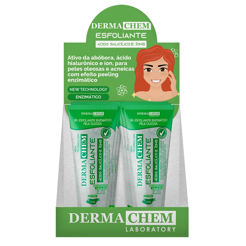 Gel Esfoliante Enzimático Pele Oleosa - Dermachem