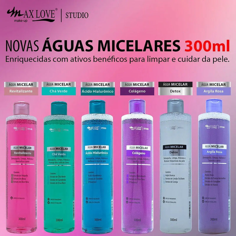 Água Micelar 300ml - Max Love