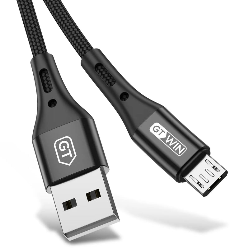 Cabo de carregamento rápido micro usb 3A-  Android, cabos de carregador de celular, fio 0.5m 1m 2m 3m