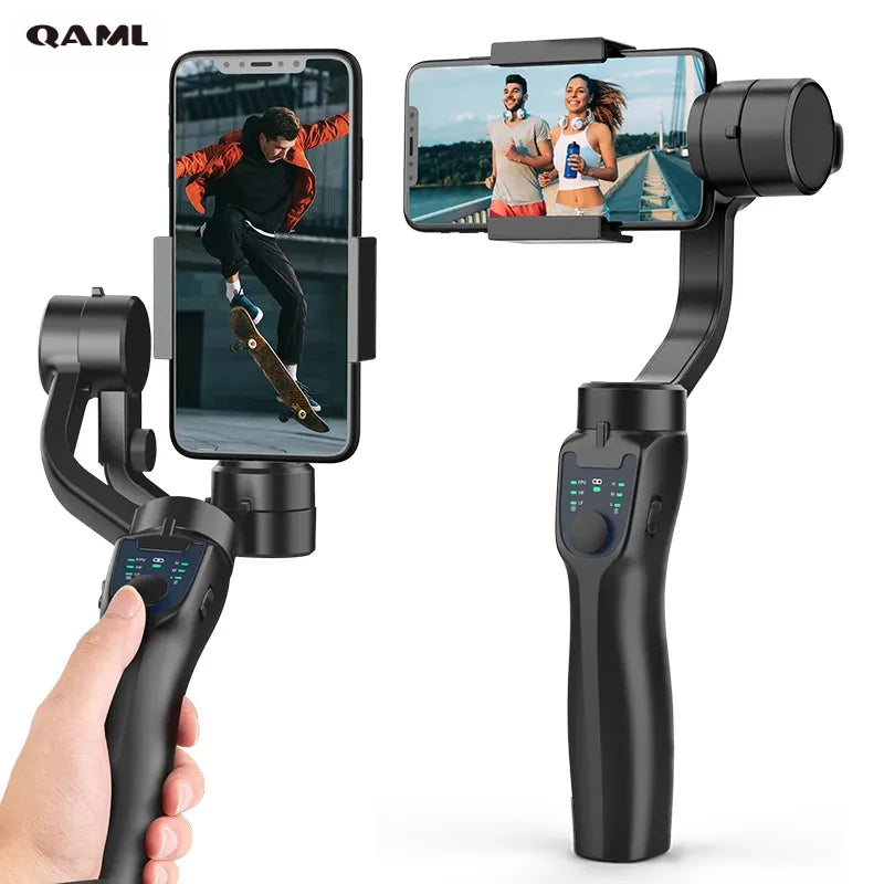 Estabilizador Gimbal para Smartphone, Móvel de Eixo Único