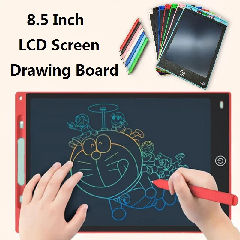 Prancheta eletrônica para desenho infantil, tela lcd, desenho gráfico, brinquedos para crianças, educação, escrita, pintura, natal