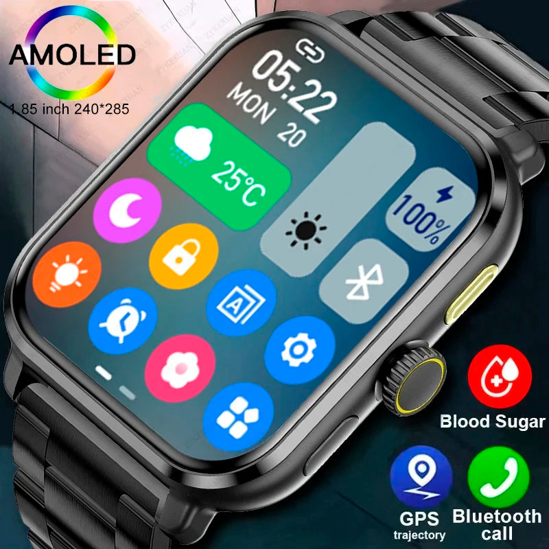 SmartWatch para homens e mulheres, Bluetooth Call, GPS Sport