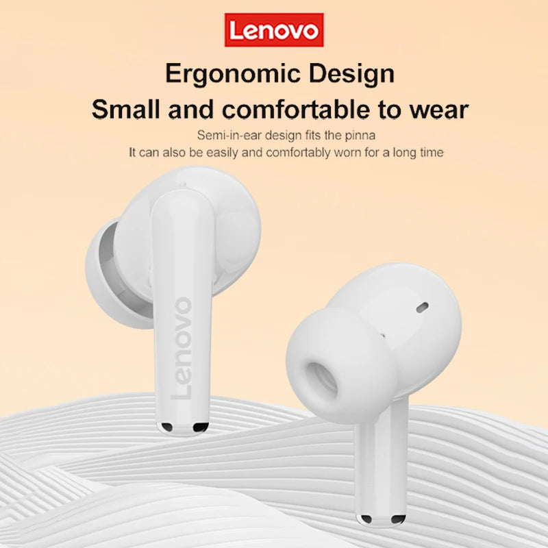 Lenovo-lp3 pro tss fones de ouvido, sem fio, bluetooth 5.2, som hifi, redução de ruído, baixa latência, chamada hd, original